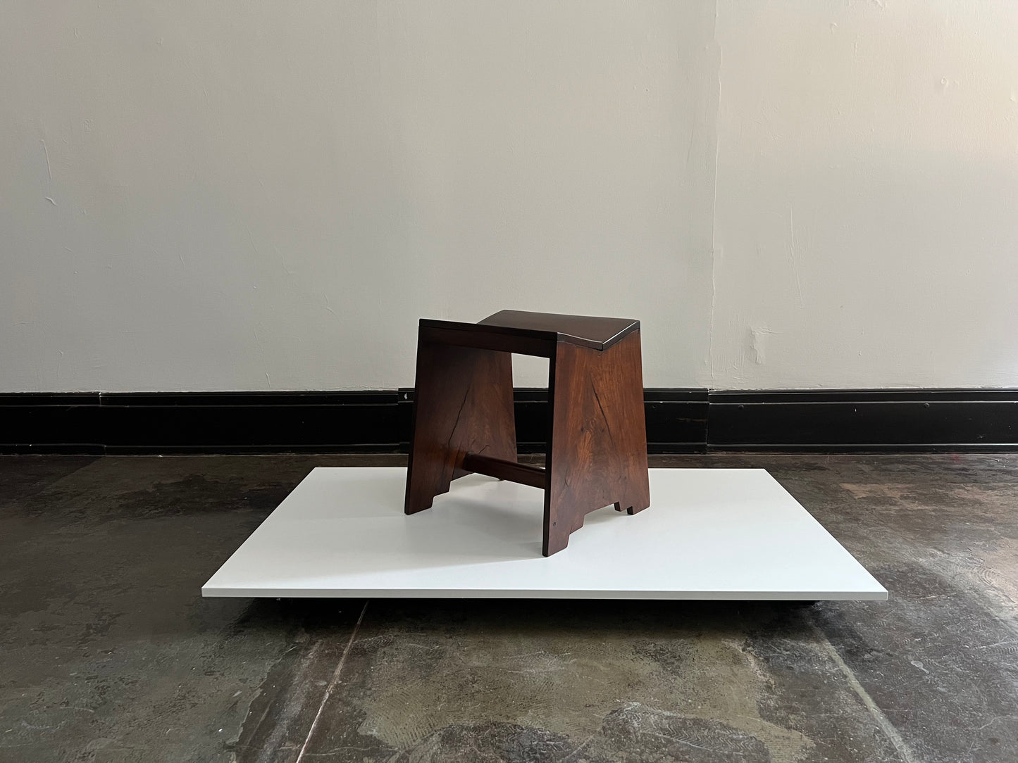 Sewing Stool by Pierre Jeanneret designed for City of Chandigarh