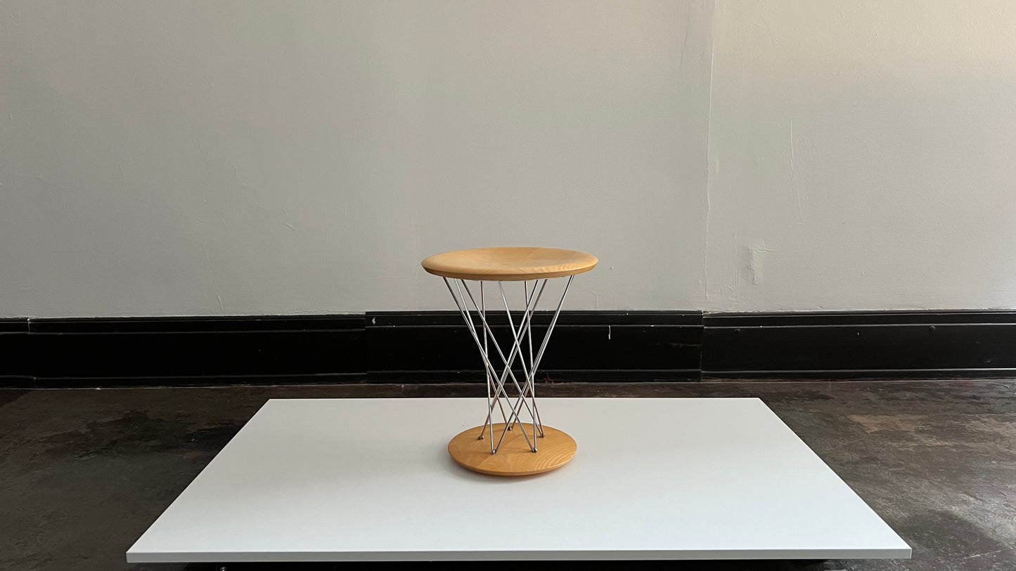 Tall Rocking Stool by Isamu Noguchi reissued by Vitra