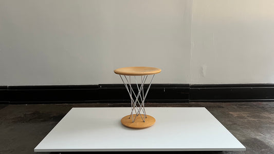 Tall Rocking Stool by Isamu Noguchi reissued by Vitra