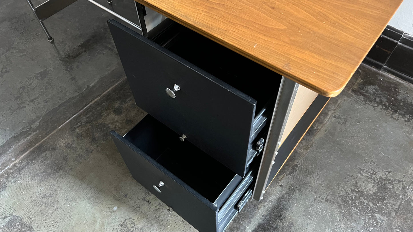 Eames Desk Unit (EDU - 2nd Generation) by Ray and Charles Eames for Herman Miller